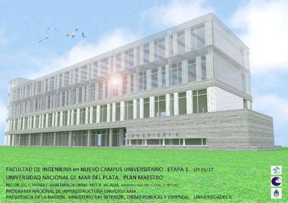 Comenzarn a construir el nuevo edificio de la Facultad de Ingeniera