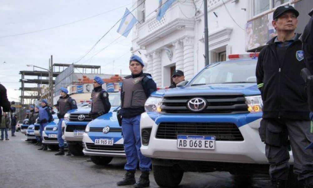 Seguridad: La Guardia Urbana de Pilar suma 10 nuevos m�viles para patrullar las calles