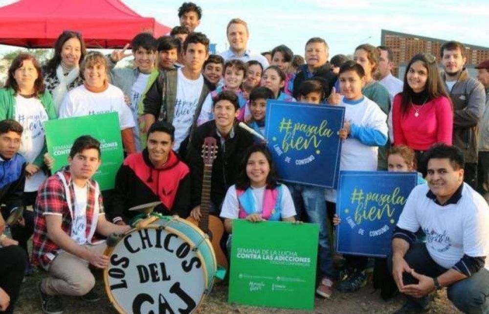Peppo llam� a luchar contra las drogas entre todos