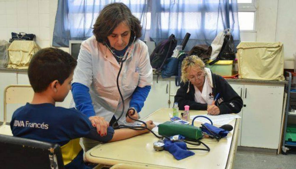 Este a�o, el Programa Salud Escolar ya atendi� a 1.500 chicos de San Mart�n