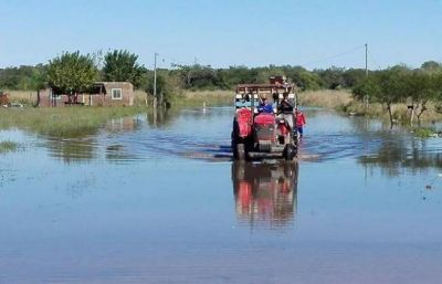 Chaco elev� a Naci�n un informe de la emergencia h�drica provincial