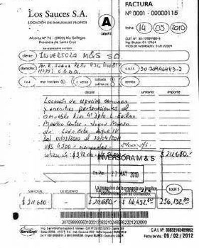 Salen a la luz las primeras facturas entre los Kirchner y Cristóbal López