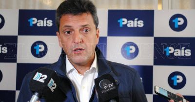 Massa: �El Gobierno carga en la espalda las promesas incumplidas�