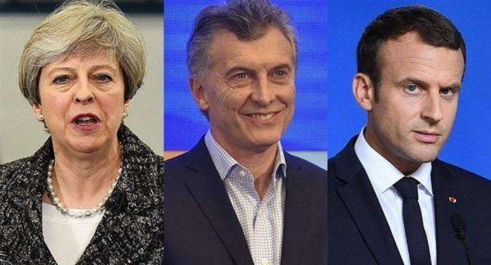 Macri se reunir con Theresa May y Macron en la cumbre del G-20 