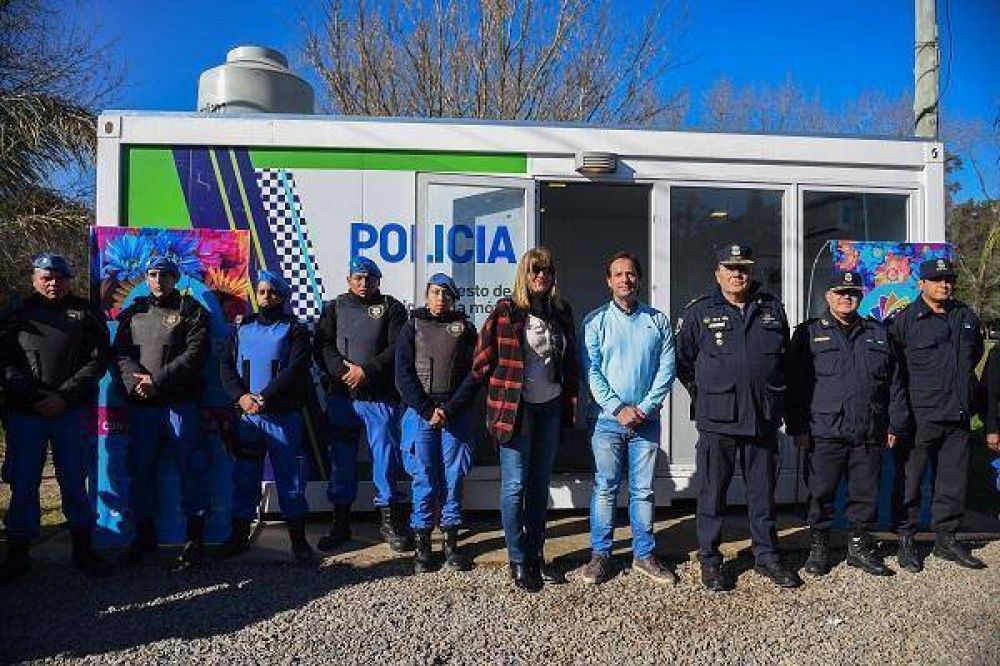 Sujarchuk inaugur� la cuarta posta de la Polic�a Local del distrito