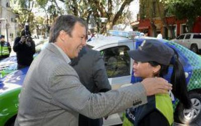 Almirante Brown es el primer municipio con patrulleros 360 que transmiten online