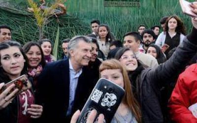 Macri recorri� el predio de Tecn�polis que abrir� para las vacaciones de invierno