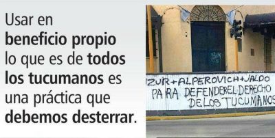 Alfaro, contra las pintadas pol�ticas: 