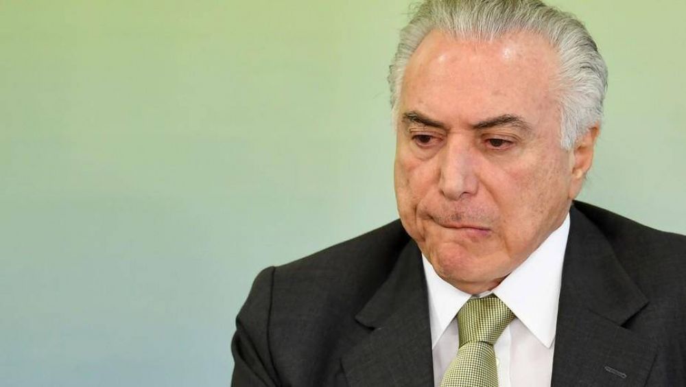 Michel Temer present� su defensa ante el Congreso y rechaz� las acusaciones de corrupci�n