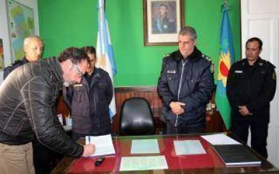Carlos Casares: Tras la remoci�n de la c�pula asumieron las nuevas autoridades policiales