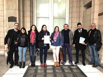 �Vidal y Garro criminalizan a la juventud y trabajadores�, denunci� Luana Simioni, candidata del FIT La Plata