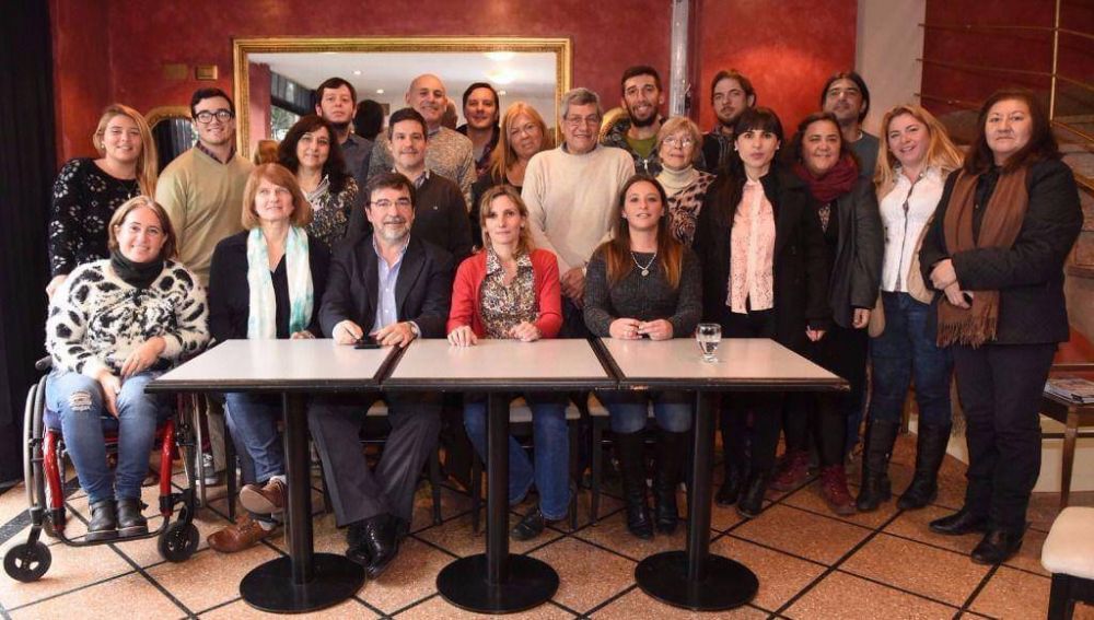 Stegmayer y Rusconi presentaron el Frente Socialista y Popular en La Plata