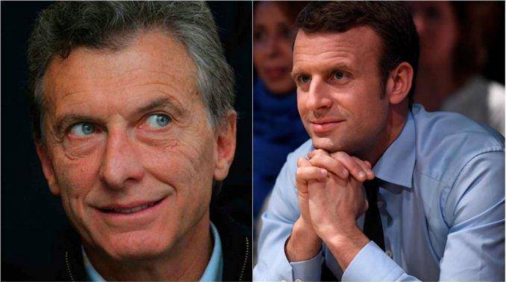 Macri y Macron dialogaron sobre el acuerdo entre Mercosur - UE Finalmente, Macri pudo hablar con Macron