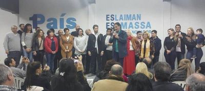 El frente de Massa-Stolbizer present� sus candidatos de San Mart�n