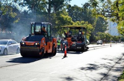 Finalizan obras de repavimentaci�n en Vicente L�pez y anticipan otras