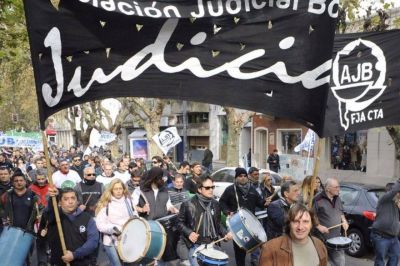 Judiciales bonaerenses realizar�n nuevo paro de 48 horas desde el mi�rcoles