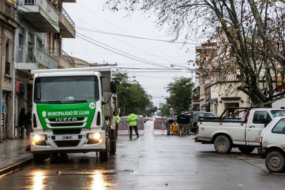 Comienza la obra de la calle San Mart�n