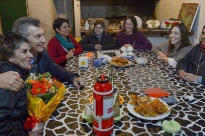 Cambiemos de campa�a: Macri, Vidal y Stanley visitaron una cooperativa de mujeres en Pilar