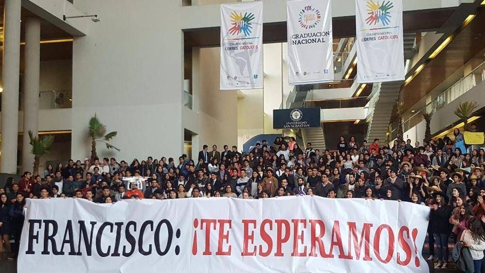 Chile: Una peculiar bienvenida al Papa Francisco