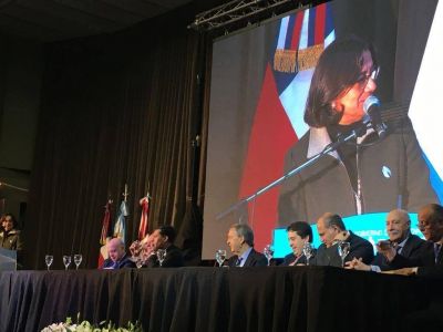 Luc�a Corpacci en el Plenario del Comit� de Integraci�n ATACALAR
