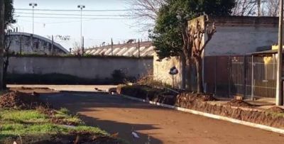 Contin�an las obras para el nuevo acceso a la ciudad