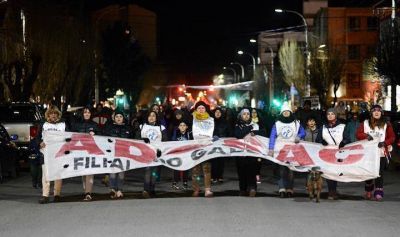 ADOSAC march� esta tarde repudiando el accionar del gobierno