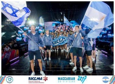 FACCMA: Gran actuaci�n de los deportistas de la delegaci�n argentina en las Macabeadas en Israel