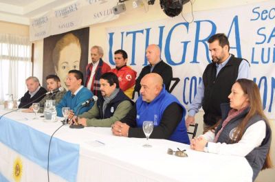 Adolfo y sindicatos obreros realizar�n un acto contra el ajuste
