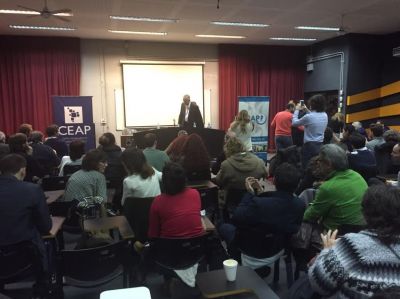 Rodr�guez Sa� disert� en la UBA y habl� del 