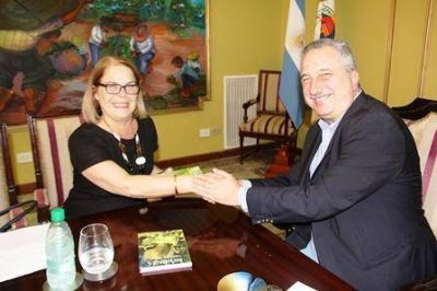 Passalacqua y embajadora de Suecia en la Argentina establecieron lazos de cooperaci�n mutua
