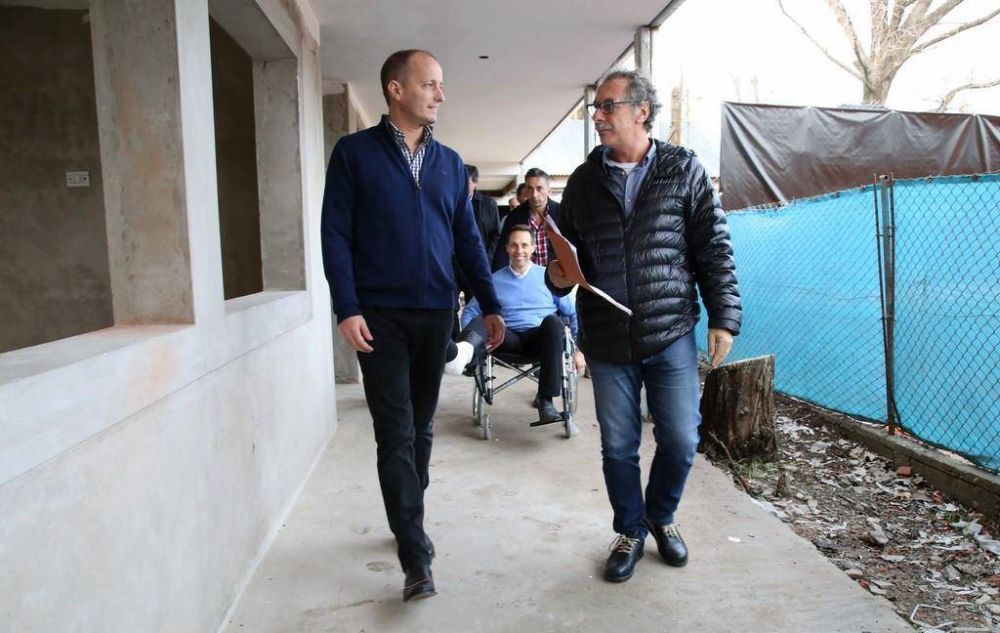 Avanza la construcci�n del Jard�n de Infantes del Club Temperley