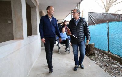 Avanza la construcci�n del Jard�n de Infantes del Club Temperley