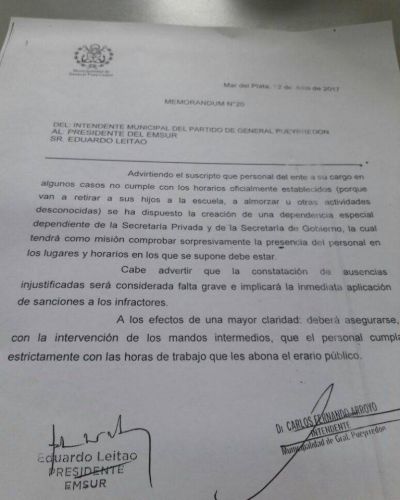 Arroyo crea una �dependencia especial� para controles sorpresivos al personal