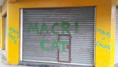 Campa�a sucia: Cambiemos acusa a Massa de escrachar local partidario