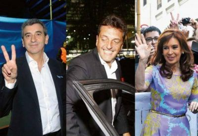Comenz� la batalla: Cristina, Massa y Randazzo lanzaron sus campa�as