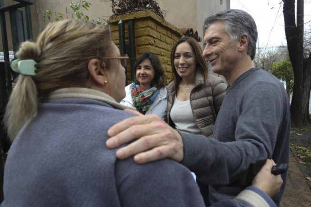 Arranc� la campa�a oficialista: Macri y Vidal encabezaron el timbreo nacional de Cambiemos