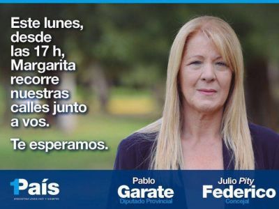 Stolbizer recorrer� el centro y visitar� ALPI y la C�mara Econ�mica