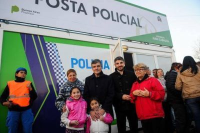 Avanza el plan de postas policiales en Hurlingham: Zabaleta inaugur� la quinta