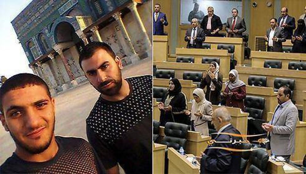 El parlamento jordano homenaje� a los terroristas del ataque en el Monte del Templo