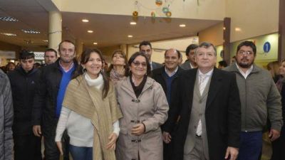 Luc�a Corpacci recibi� el apoyo de las agrupaciones kirchneristas