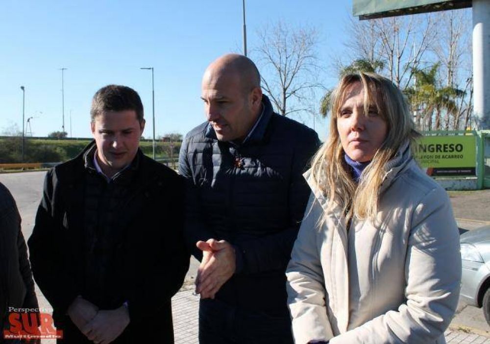 Las obras h�dricas y de pavimentaci�n en Villa Luj�n est�n al 60% de avance