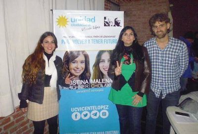 Se lanz� la lista de Unidad Ciudadana de Vicente L�pez que encabeza Malena Cholakian