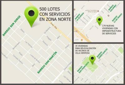 Construir�n 800 viviendas en las zonas norte y oeste de San Nicol�s