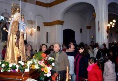 Con mucho fr�o se realiz� la 128 edici�n de la Fiesta de Nuestra Se�ora del Carmen
