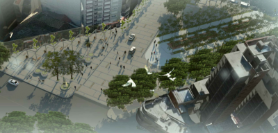 Licitan las obras urban�sticas del Microcentro y el Paseo Costero
