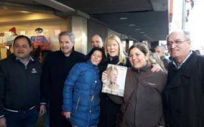 Stolbizer y Sol� de recorrida en la sexta: 