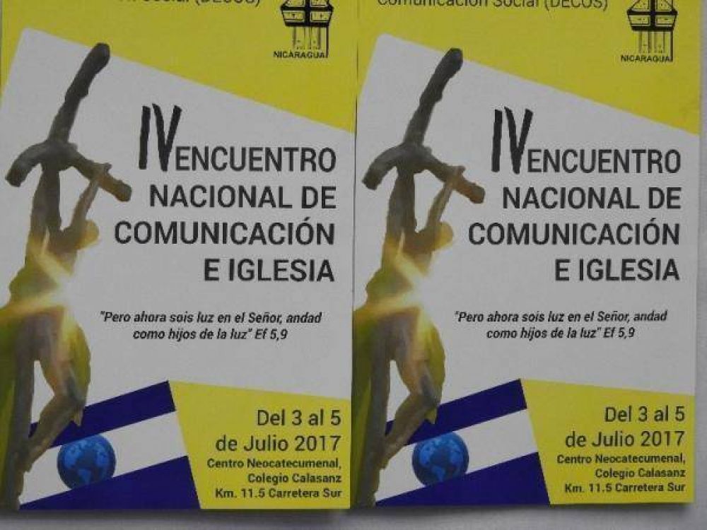 Congreso nacional de medios de comunicacin catlicos realizado en Nicaragua con acompaamiento del Departamento de Comunicacin y Prensa CELAM