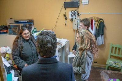 Contin�an las obras en la Escuela N� 5 de San Fernando