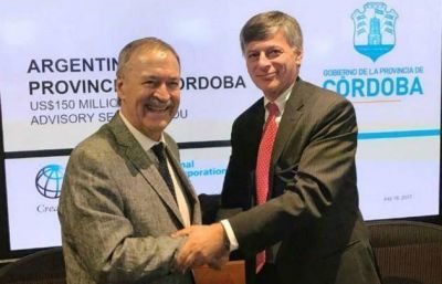 Banco Mundial dar� cr�dito de US$ 300 millones a C�rdoba