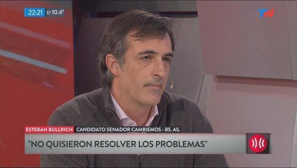 Esteban Bullrich evita hablar de Cristina Kirchner y dice: 
